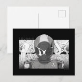 Toonami TOM 5 Countdown Comic Bumper Briefkaart (Voorkant / Achterkant)