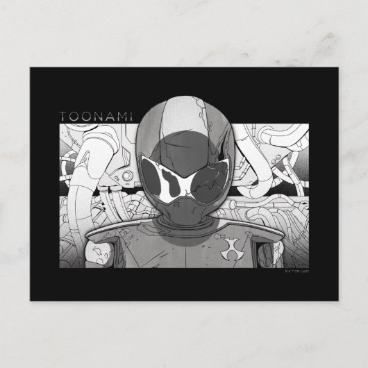 Toonami TOM 5 Countdown Comic Bumper Briefkaart (Voorkant)