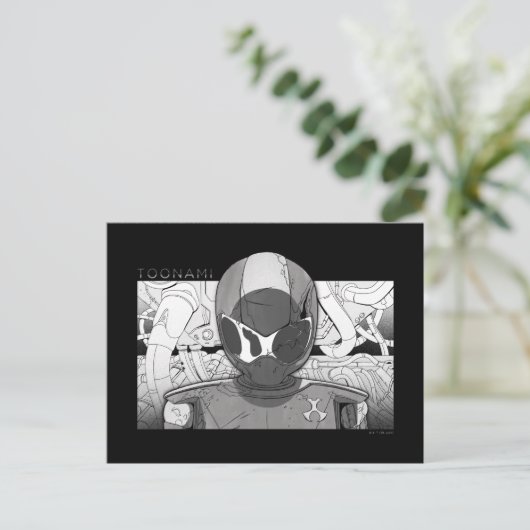 Toonami TOM 5 Countdown Comic Bumper Briefkaart (Staand voorkant)