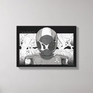 Toonami TOM 5 Countdown Comic Bumper Canvas Afdruk