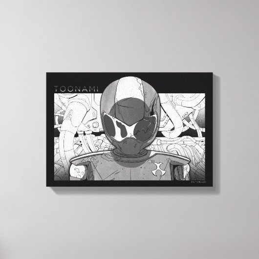 Toonami TOM 5 Countdown Comic Bumper Canvas Afdruk (Voorkant)