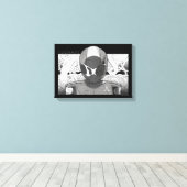 Toonami TOM 5 Countdown Comic Bumper Canvas Afdruk (Insitu (Houten vloer))