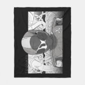 Toonami TOM 5 Countdown Comic Bumper Fleece Deken (Voorkant)