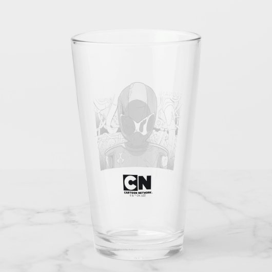 Toonami TOM 5 Countdown Comic Bumper Glas (Achterkant)