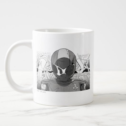 Toonami TOM 5 Countdown Comic Bumper Grote Koffiekop (Links)