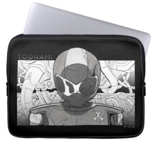 Toonami TOM 5 Countdown Comic Bumper Laptop Sleeve