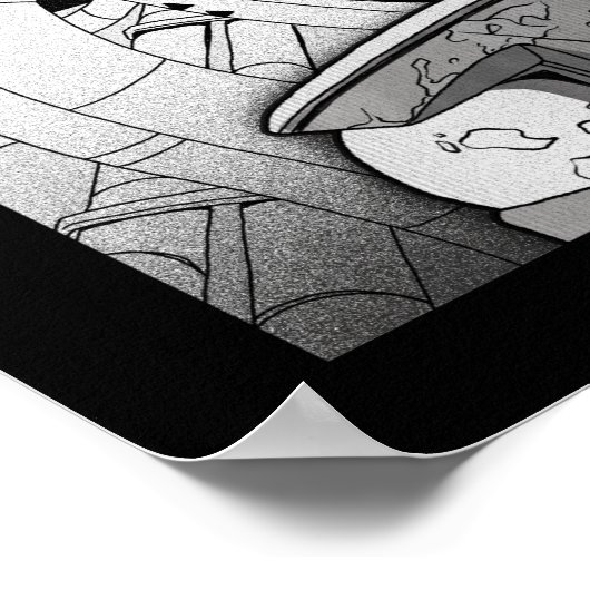 Toonami TOM 5 Countdown Comic Bumper Poster (Hoek)