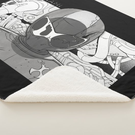 Toonami TOM 5 Countdown Comic Bumper Sherpa Deken (3/4)