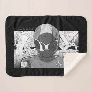 Toonami TOM 5 Countdown Comic Bumper Sherpa Deken