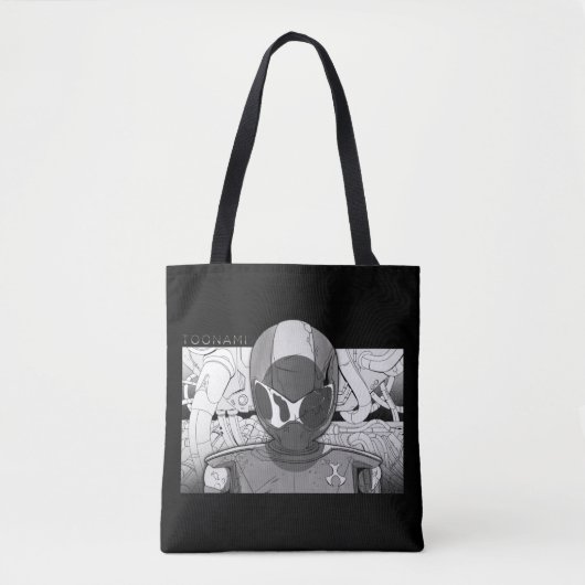 Toonami TOM 5 Countdown Comic Bumper Tote Bag (Voorkant)