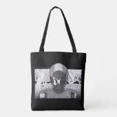 Toonami TOM 5 Countdown Comic Bumper Tote Bag (Achterkant)