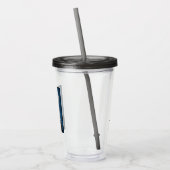 Toonami TOM 5 maanlicht grafisch Acryl Drinkbeker (Links)