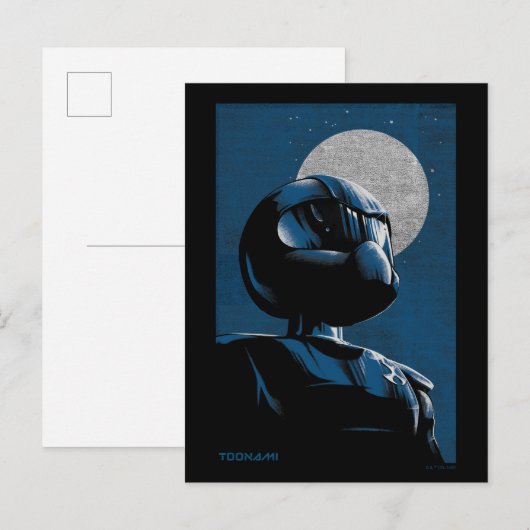 Toonami TOM 5 maanlicht grafisch Briefkaart (Voorkant / Achterkant)