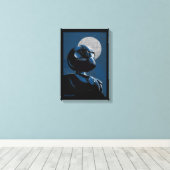 Toonami TOM 5 maanlicht grafisch Canvas Afdruk (Insitu (Houten vloer))