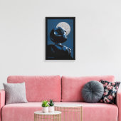 Toonami TOM 5 maanlicht grafisch Canvas Afdruk (Insitu (Woonkamer))