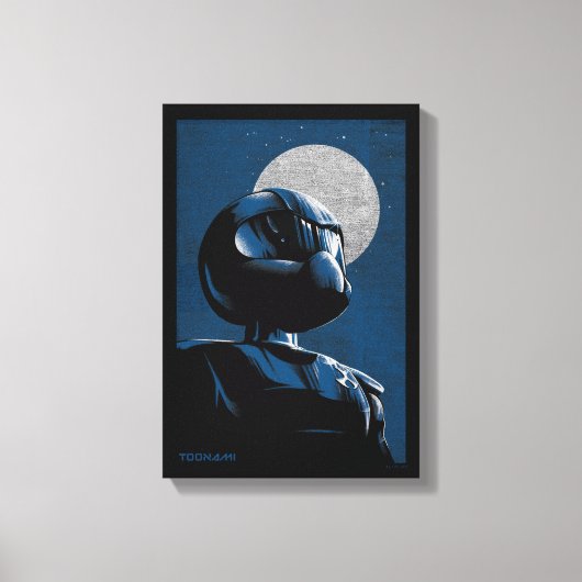 Toonami TOM 5 maanlicht grafisch Canvas Afdruk (Voorkant)