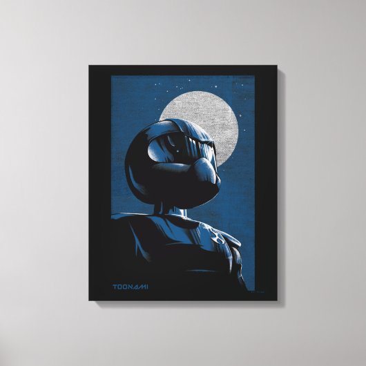 Toonami TOM 5 maanlicht grafisch Canvas Afdruk (Voorkant)