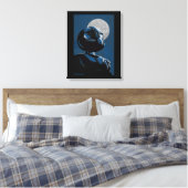 Toonami TOM 5 maanlicht grafisch Canvas Afdruk (Insitu (Slaapkamer))