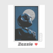 Toonami TOM 5 maanlicht grafisch Sticker (Vel)