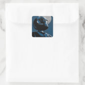 Toonami TOM 5 maanlicht grafisch Vierkante Sticker (Tas)