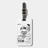 Toonami TOM 5 & SARA Comic Style Bumper Bagagelabel (Voorkant verticaal)