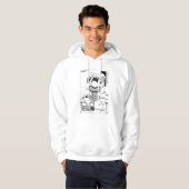 Toonami TOM 5 & SARA Comic Style Bumper Hoodie (Voorkant volledig)