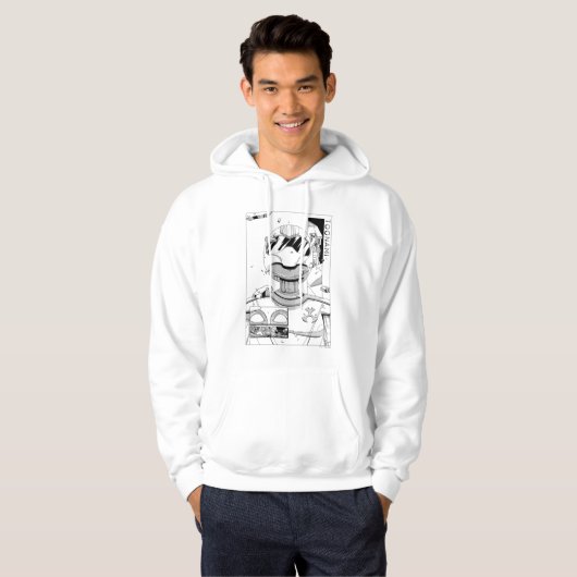 Toonami TOM 5 & SARA Comic Style Bumper Hoodie (Voorkant volledig)