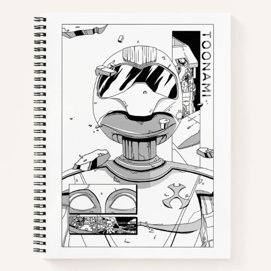 Toonami TOM 5 & SARA Comic Style Bumper Notitieboek (Voorkant)