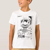 Toonami TOM 5 & SARA Comic Style Bumper T-shirt (Voorkant)