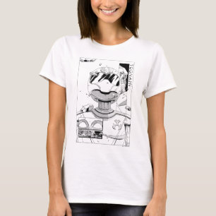 Toonami TOM 5 & SARA Comic Style Bumper T-shirt