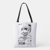 Toonami TOM 5 & SARA Comic Style Bumper Tote Bag (Achterkant)
