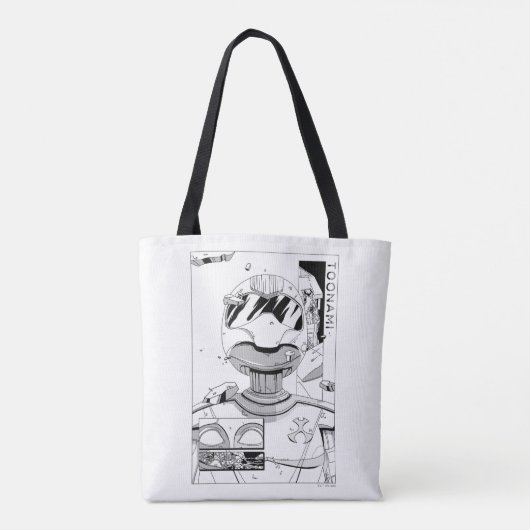 Toonami TOM 5 & SARA Comic Style Bumper Tote Bag (Achterkant)
