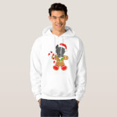 toonbeeld amerikaanse kerst hoodie (Voorkant volledig)