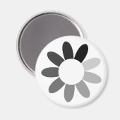 toonbloem(kleur) magneet (Voorkant / Achterkant)