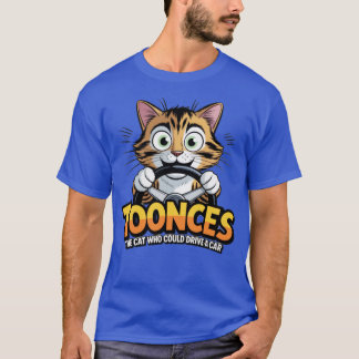 Toonces - De rijdende kat T-shirt