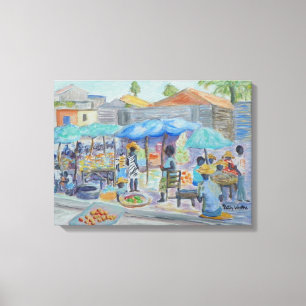 TOONEN IN HAITI Canvas Print