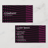 Toonhoek - Hot-roze Visitekaartje (Voorkant / Achterkant)