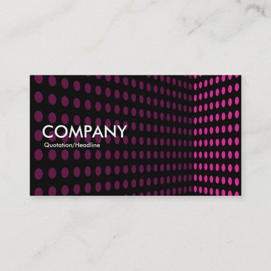 Toonhoek - Hot-roze Visitekaartje (Voorkant)