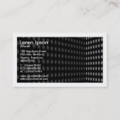 Toonhoek II - monochomatisch Visitekaartje (Achterkant)