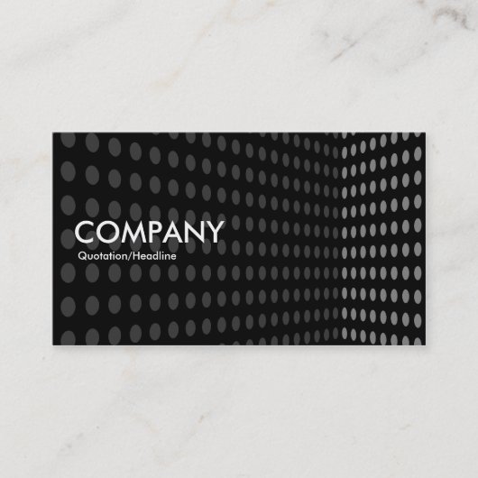 Toonhoek - monochomatisch visitekaartje (Voorkant)