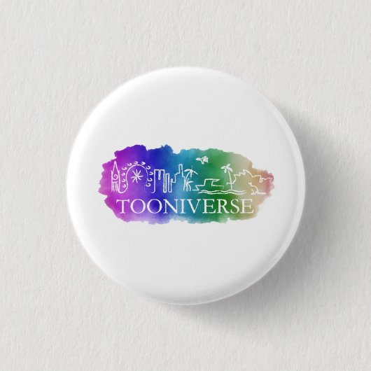Tooniverse-badge Ronde Button 3,2 Cm (Voorkant)