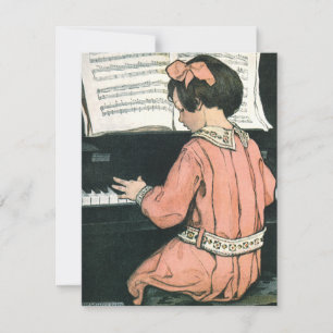 Toonladder door Jessie Willcox Smith, Pianomuziekm