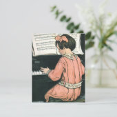 Toonladder door Jessie Willcox Smith, Pianomuziekm (Staand voorkant)