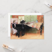 Toonladders spelen, schilderkunst, kaart (Voorkant / Achterkant in situ)