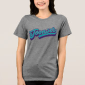 Toonser, Doric Dialect Tri-Blend Shirt (Voorkant)