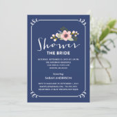 TOONT DE BRIDE | BRIDAL SHOWER INVITATION KAART (Staand voorkant)