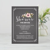 TOONT DE BRIDE | BRIDAL SHOWER INVITATION KAART (Staand voorkant)
