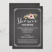 TOONT DE BRIDE | BRIDAL SHOWER INVITATION KAART (Voorkant / Achterkant)