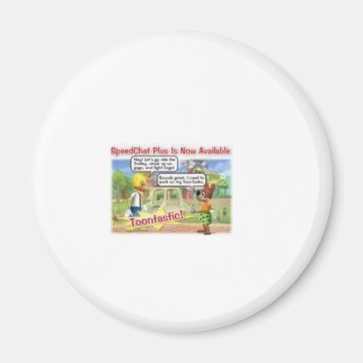 Toontown ben je genoeg magneet (Voorkant)