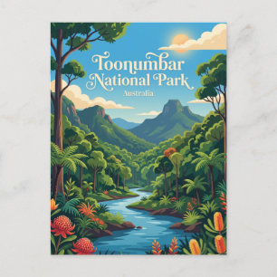Toonumbar National Park Australië Briefkaart